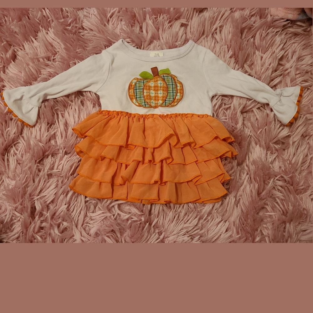 Fall pumpkin dress 🎃  SOLD ON MERCARI